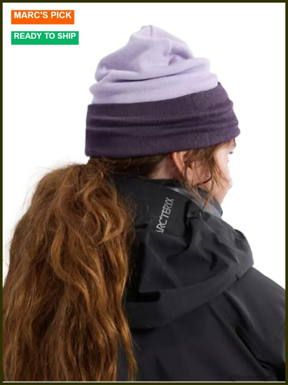 Midweight Hiking Toque for Moderate Cold - Wool Blend Beanie